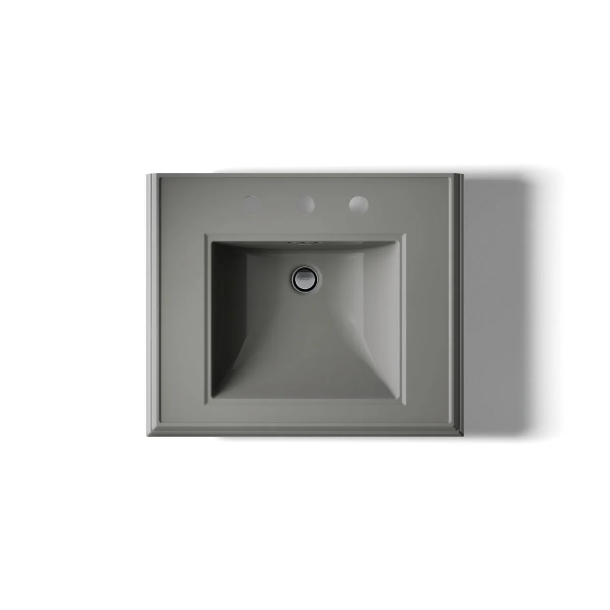 KOHLER K-2238-8 Memoirs 24-1/4" rectangular pedestal bathroom sink - Image 29