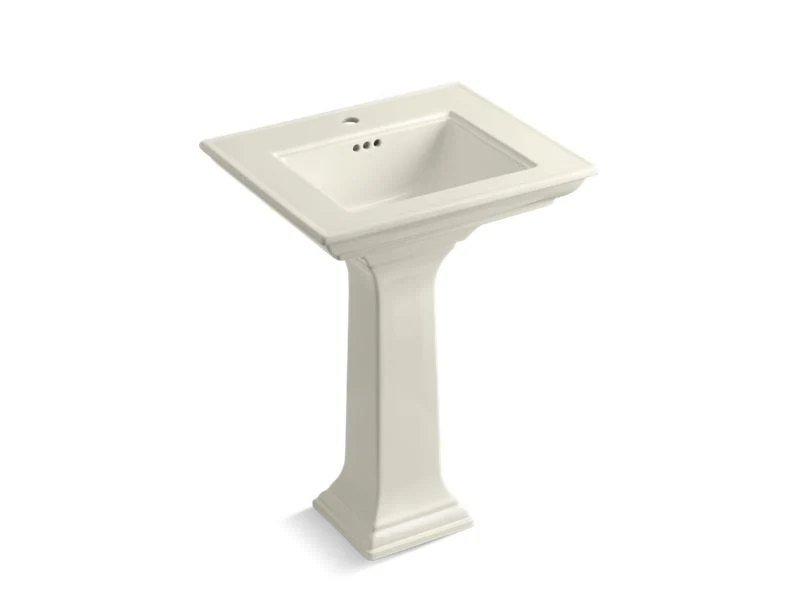 KOHLER K-2344-1 Memoirs 25" rectangular pedestal bathroom sink - Image 6