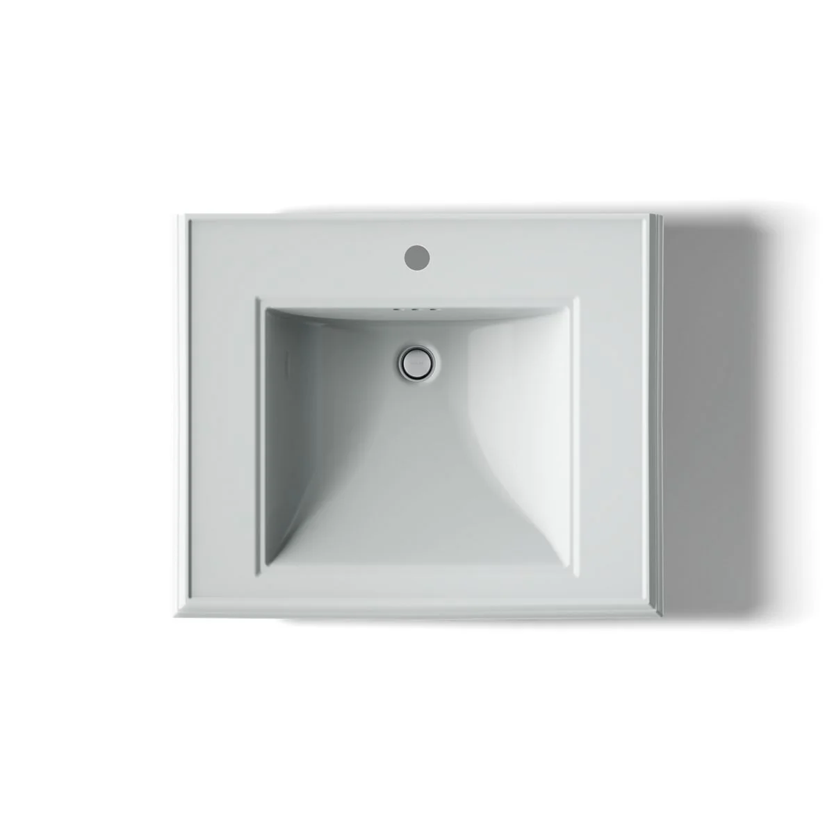 KOHLER K-2258-1 Memoirs 27-1/4" rectangular pedestal bathroom sink - Image 20