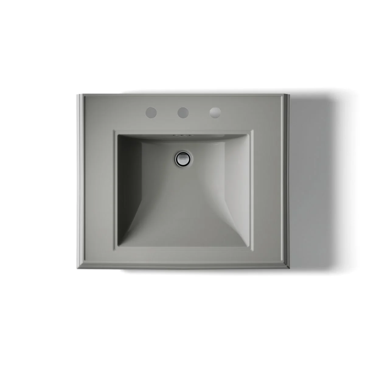 KOHLER K-2258-8 Memoirs 27-1/4" rectangular pedestal bathroom sink - Image 30