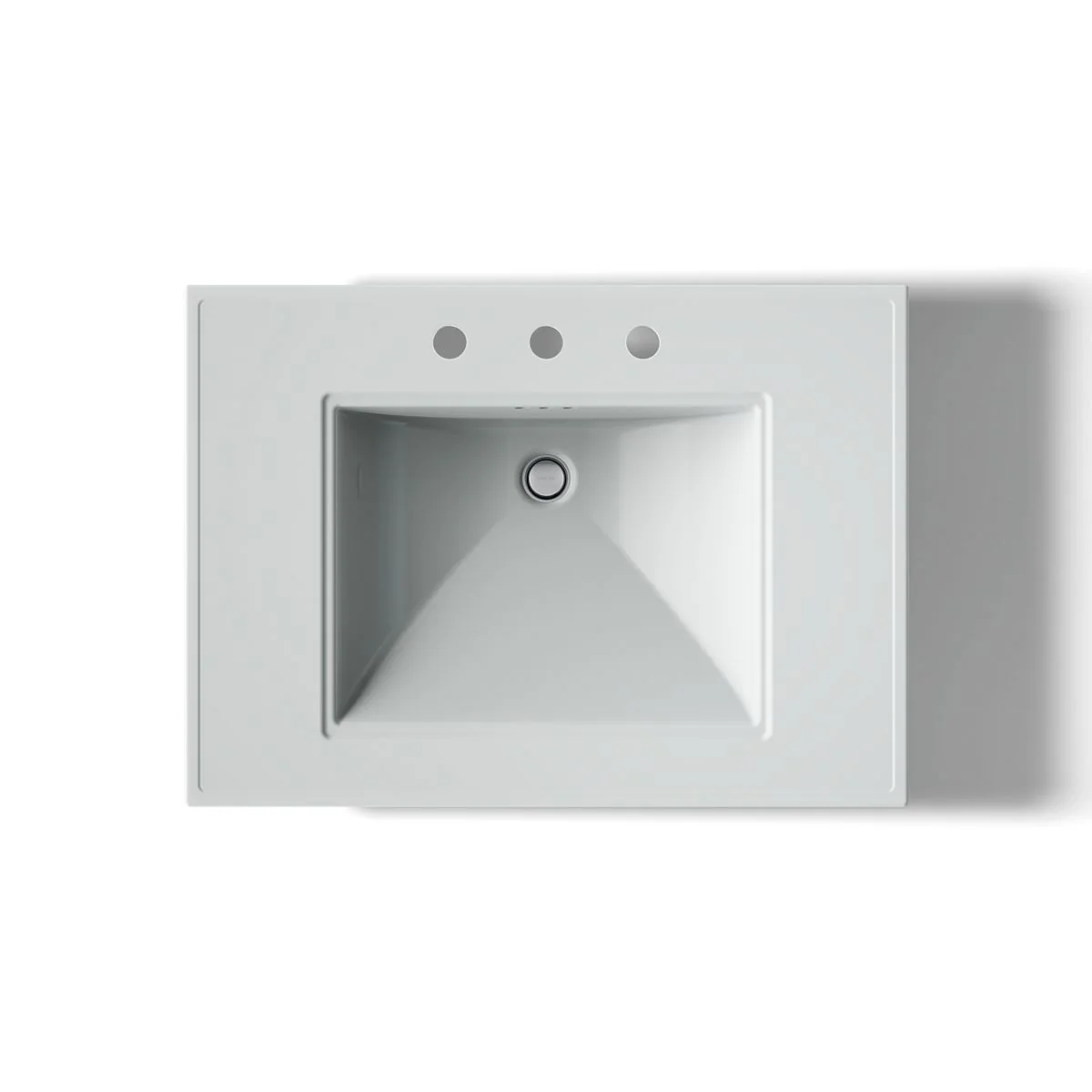 KOHLER K-2268-8 Memoirs 30-3/4" rectangular pedestal bathroom sink - Image 36