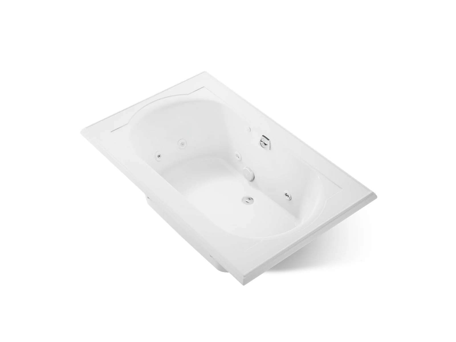 KOHLER K-1170-JH Memoirs 66" x 42" drop-in whirlpool bath - Image 3