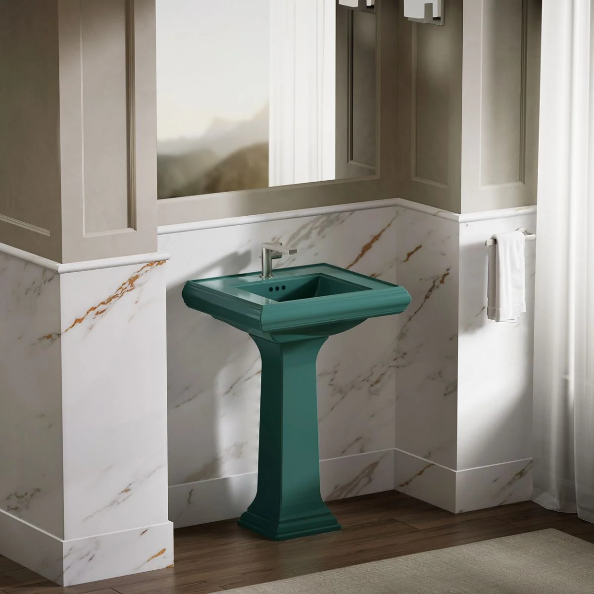 KOHLER K-2267 Memoirs Bathroom sink pedestal - Image 47