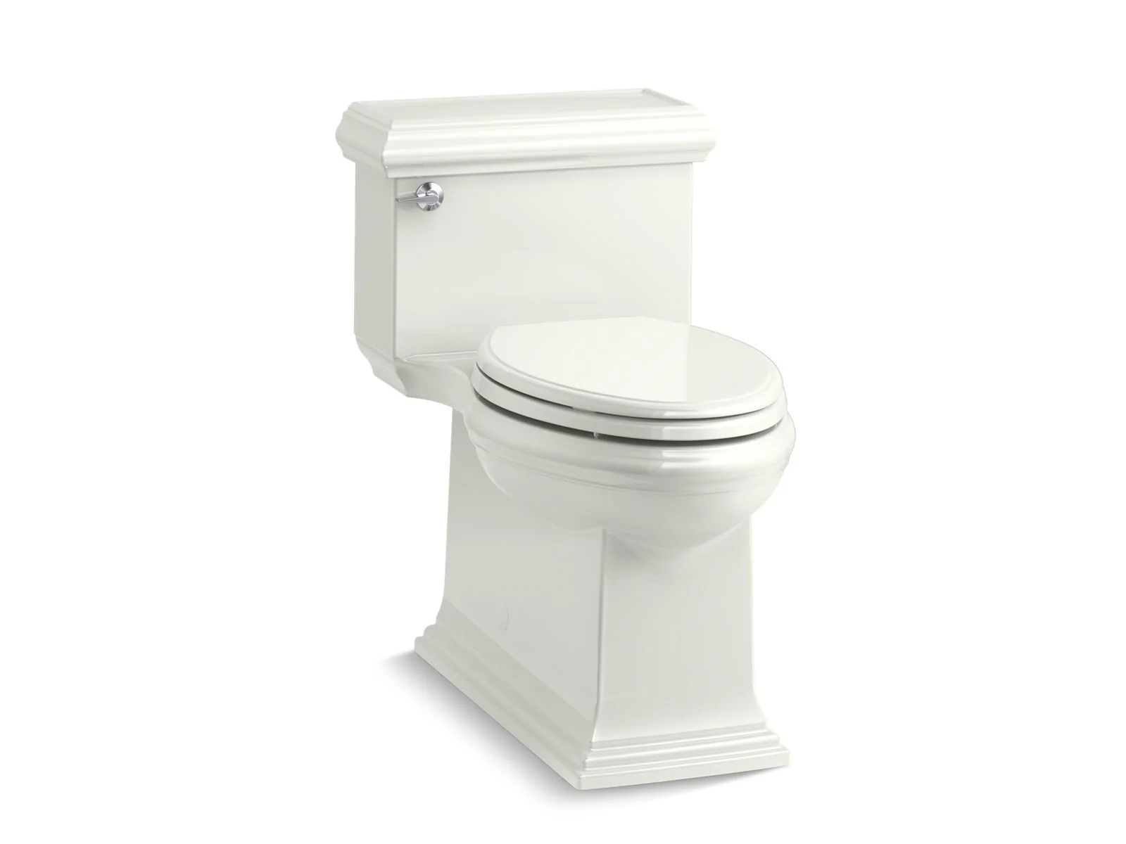KOHLER K-6424 Memoirs Classic One-piece compact elongated toilet with skirted trapway, 1.28 gpf - Image 3