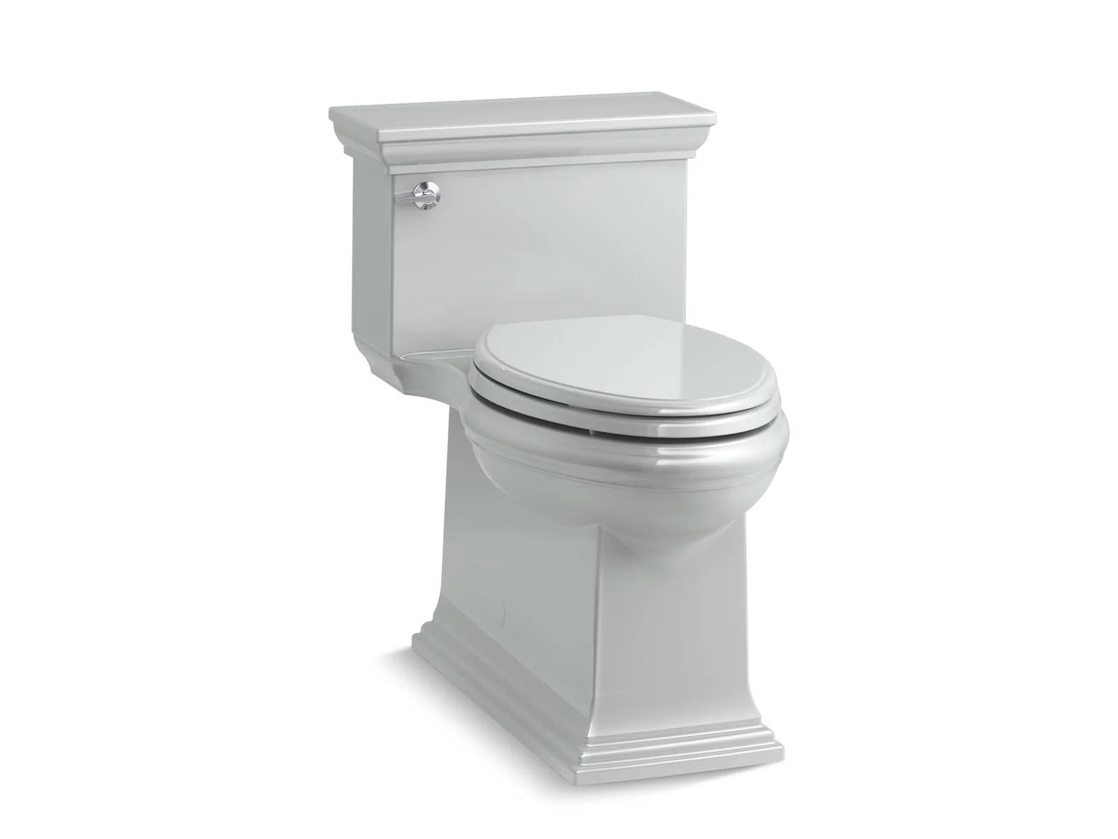 KOHLER K-6428 Memoirs Stately One-piece compact elongated toilet with skirted trapway, 1.28 gpf - Image 4
