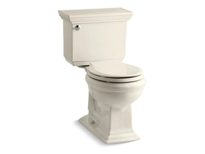 KOHLER K-3933 Memoirs Stately Two-piece round-front toilet, 1.28 gpf - Image 4
