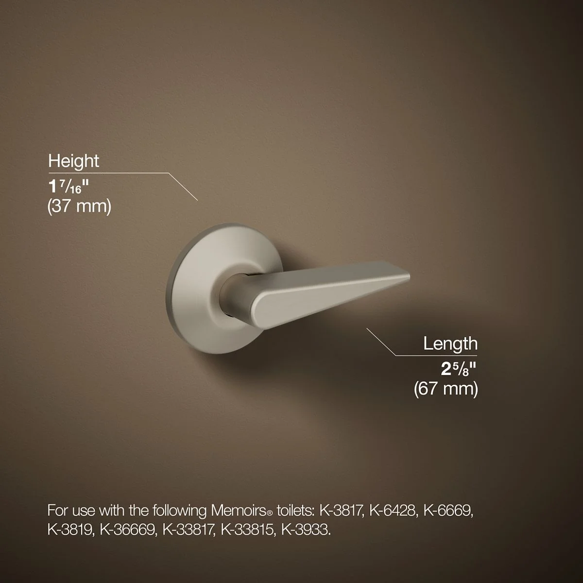 KOHLER K-9167-R Memoirs Trip lever - Image 21