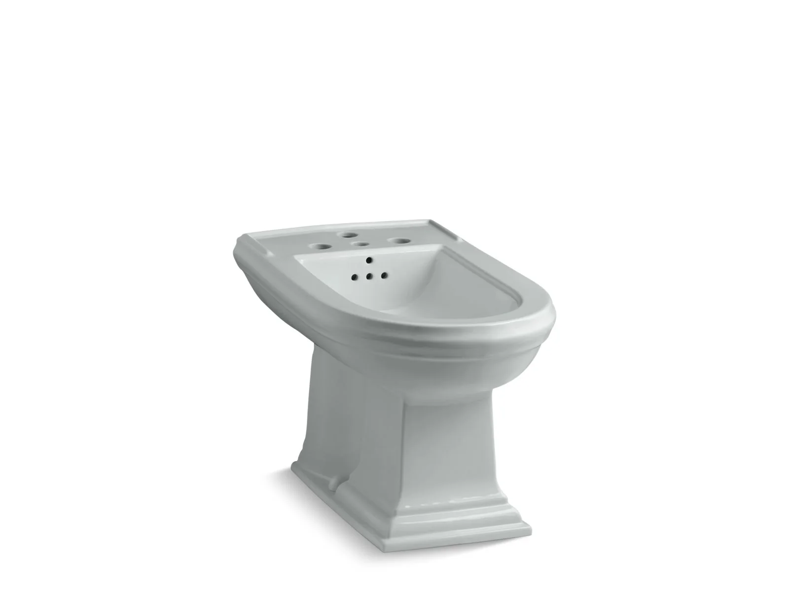 KOHLER K-4886 Memoirs Vertical spray bidet with 4 faucet holes - Image 3