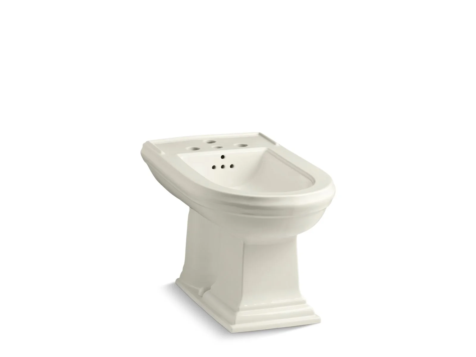 KOHLER K-4886 Memoirs Vertical spray bidet with 4 faucet holes - Image 4