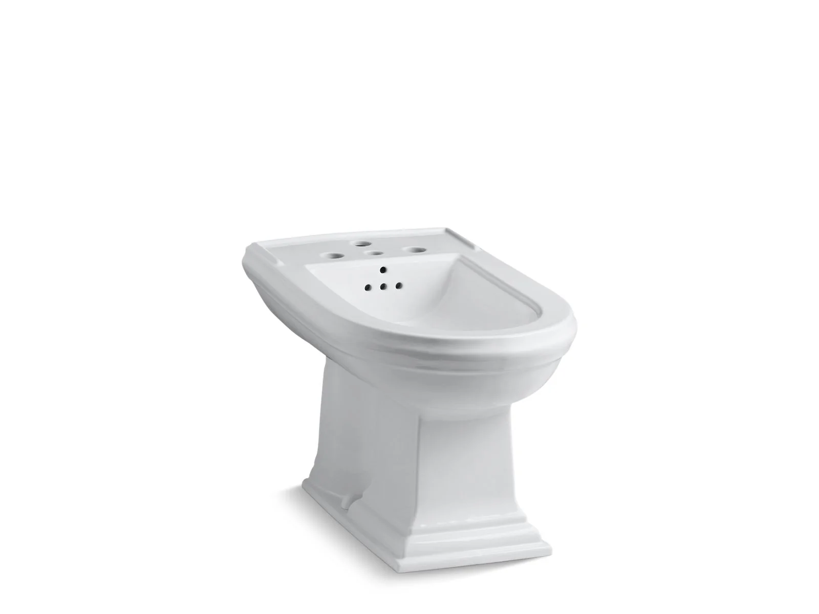 KOHLER K-4886 Memoirs Vertical spray bidet with 4 faucet holes - Image 6