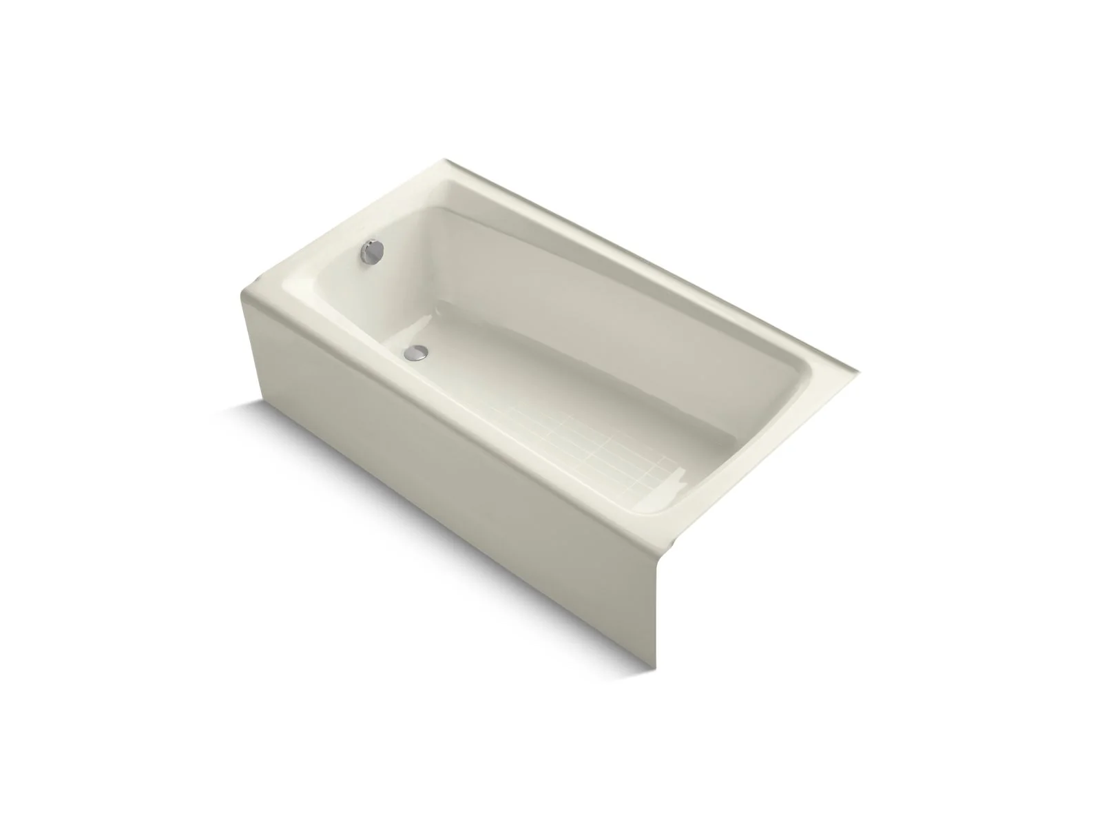 KOHLER K-505 Mendota 60" x 32" alcove bath, left drain - Image 2
