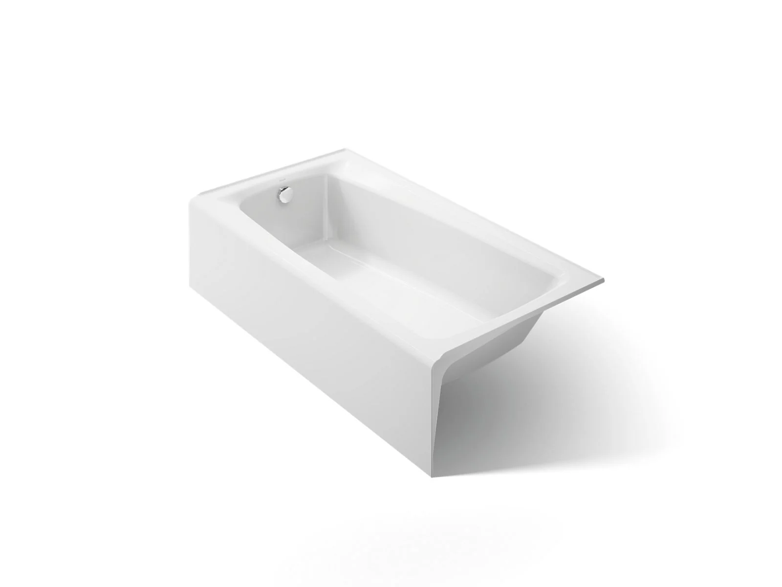 KOHLER K-505 Mendota 60" x 32" alcove bath, left drain - Image 3