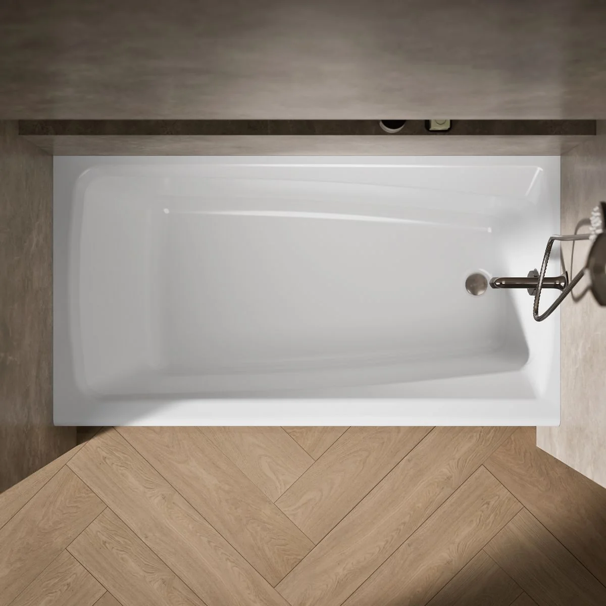 KOHLER K-506 Mendota 60" x 32" alcove bath, right drain - Image 6