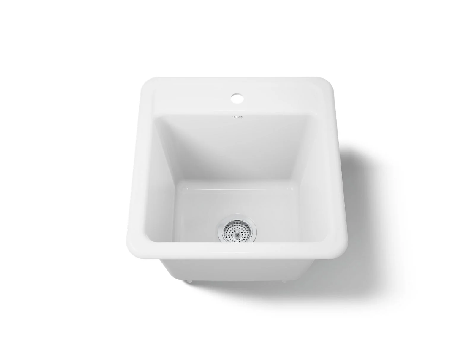 KOHLER K-19022-1 Park Falls 21" top-/undermount single-bowl utility sink - Image 4