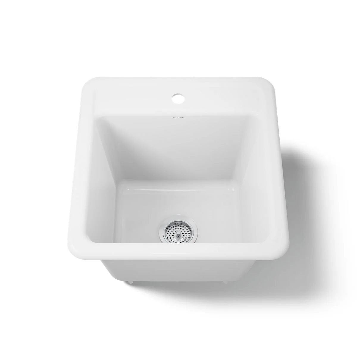 KOHLER K-19022-1 Park Falls 21" top-/undermount single-bowl utility sink - Image 7
