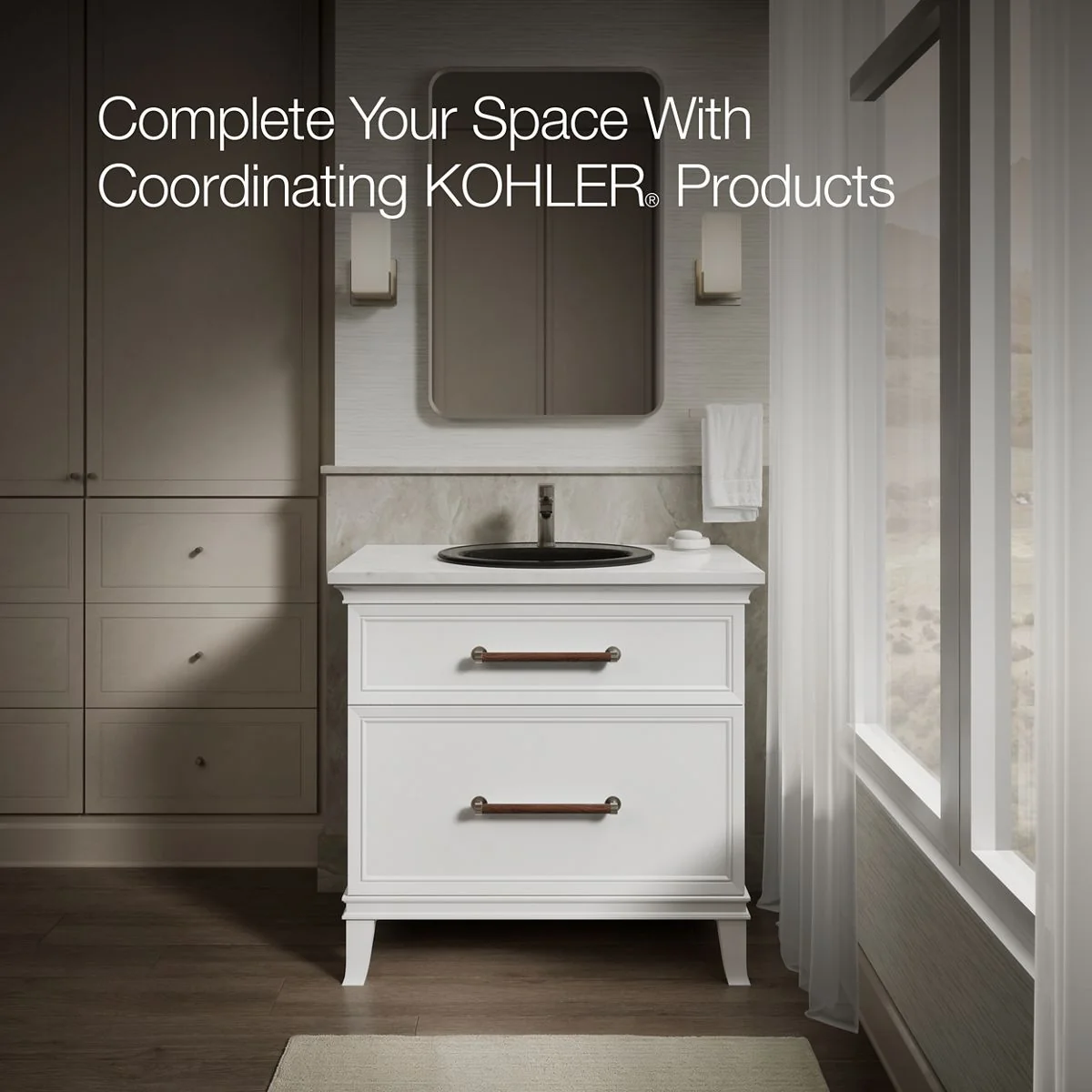KOHLER K-2196-1 Pennington 20-1/4" oval drop-in bathroom sink - Image 12