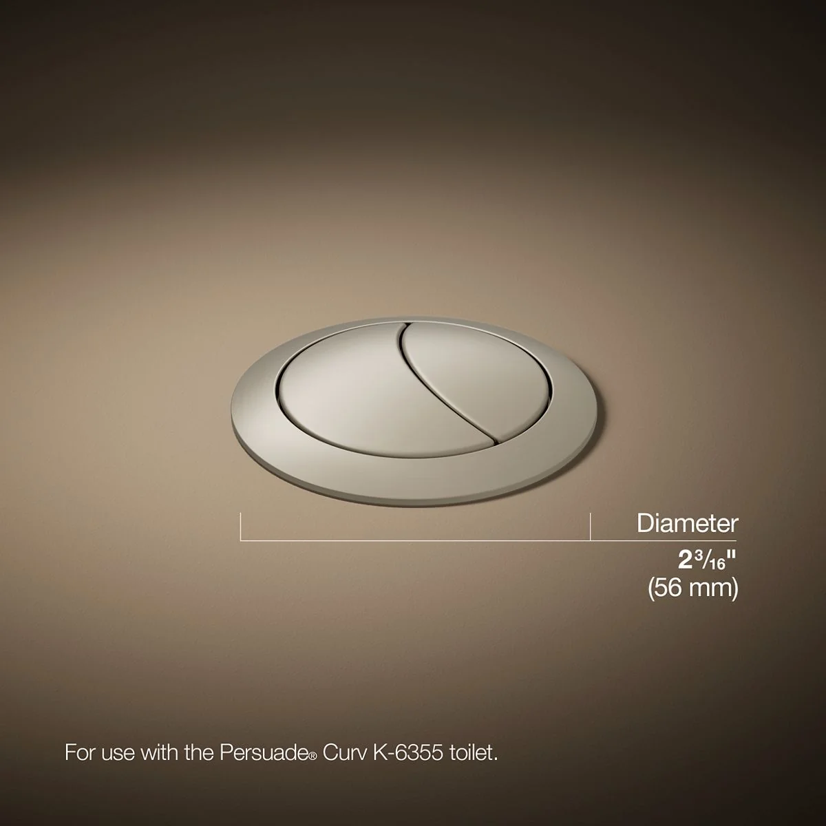 KOHLER K-186 Persuade Dual-flush actuator - Image 20