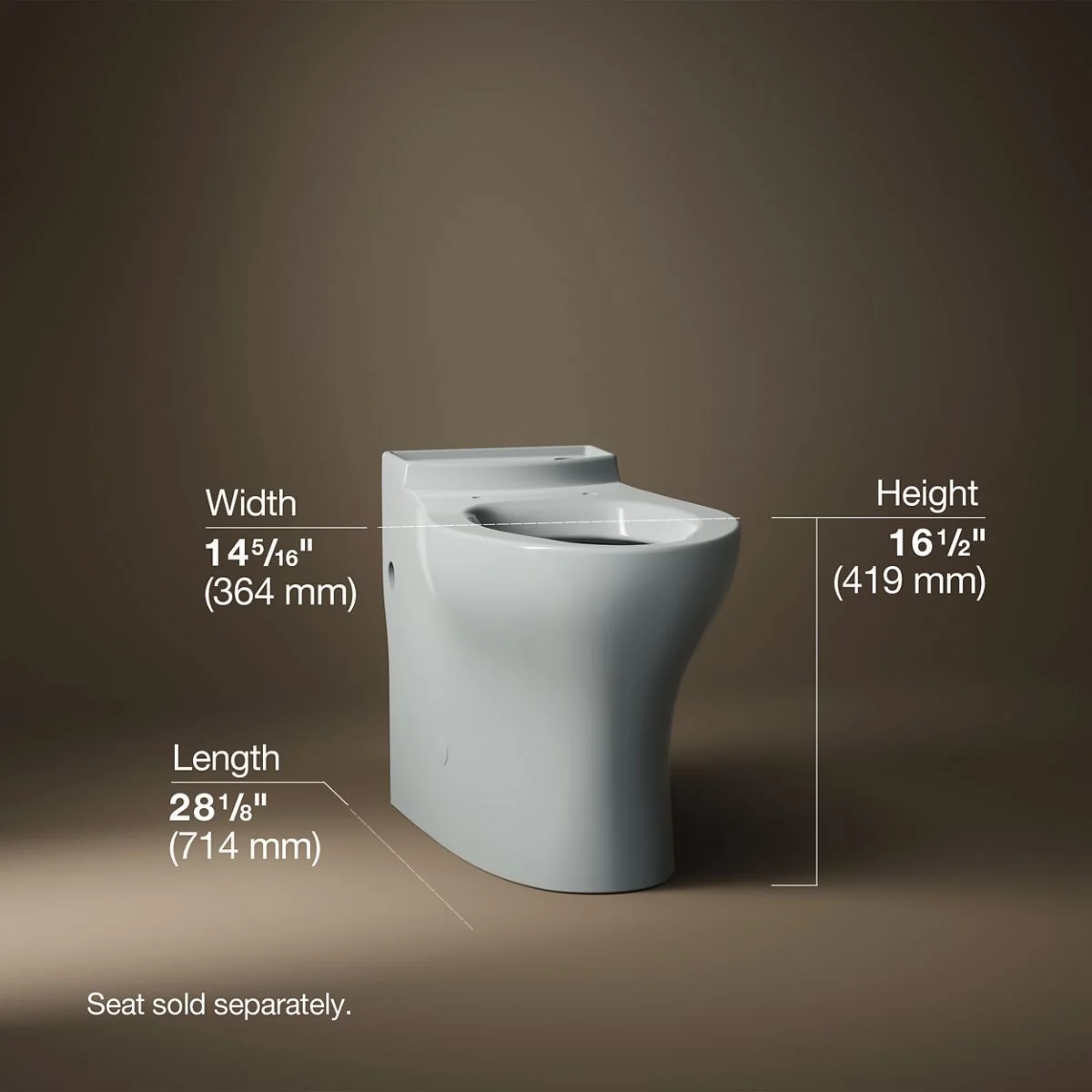 KOHLER K-4326 Persuade Elongated toilet bowl with skirted trapway - Image 18