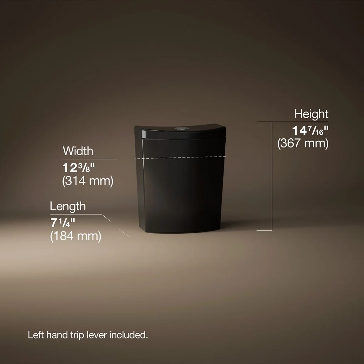 KOHLER K-3569 Persuade Toilet tank, dual-flush - Image 15