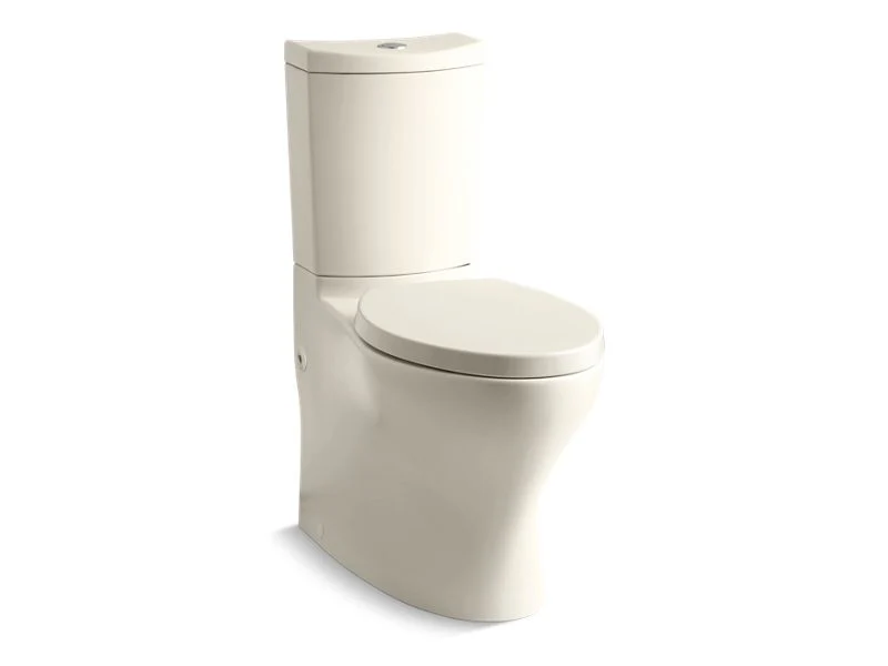 KOHLER K-6355 Persuade Two-piece elongated toilet with skirted trapway, dual-flush - Image 2