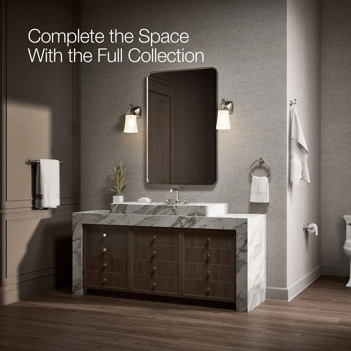 KOHLER K-13108 Pinstripe 18" towel bar - Image 15