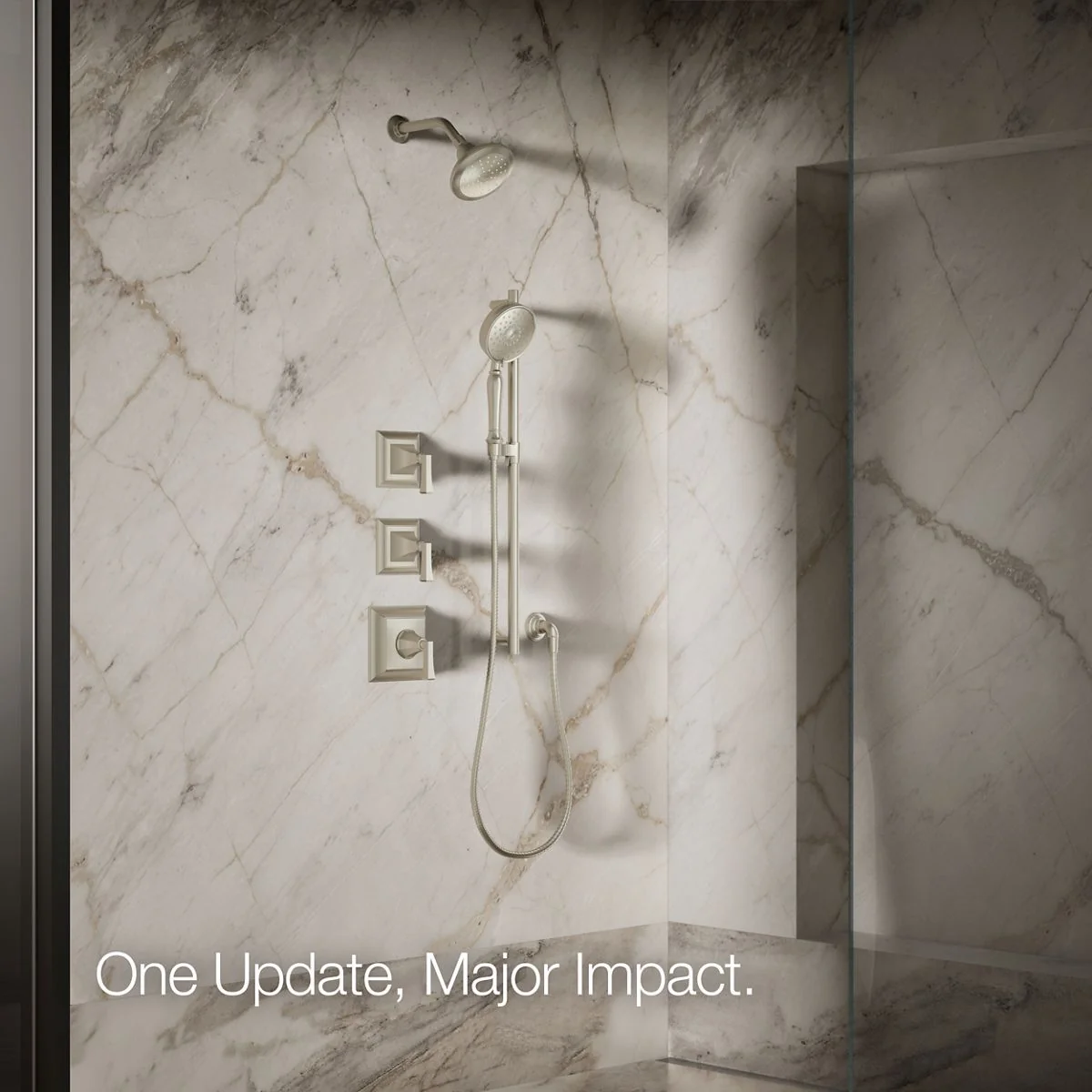 KOHLER K-13137-AK Pinstripe Single-function showerhead, 2.5 gpm - Image 7