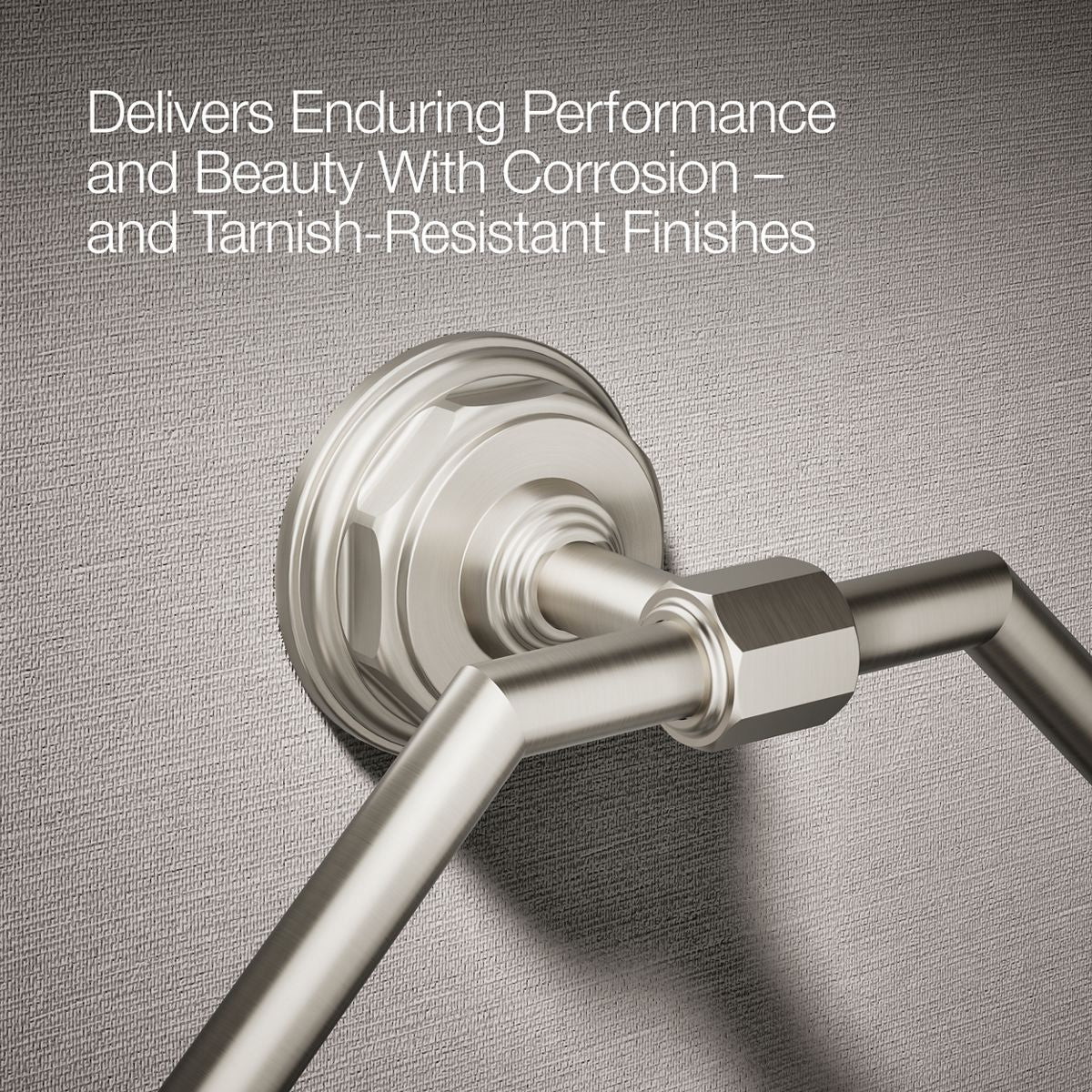 KOHLER K-13112 Pinstripe Towel ring - Image 18