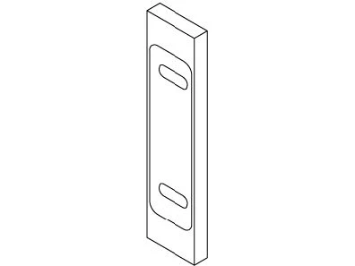KOHLER K-1054881 Plate, Adjustment