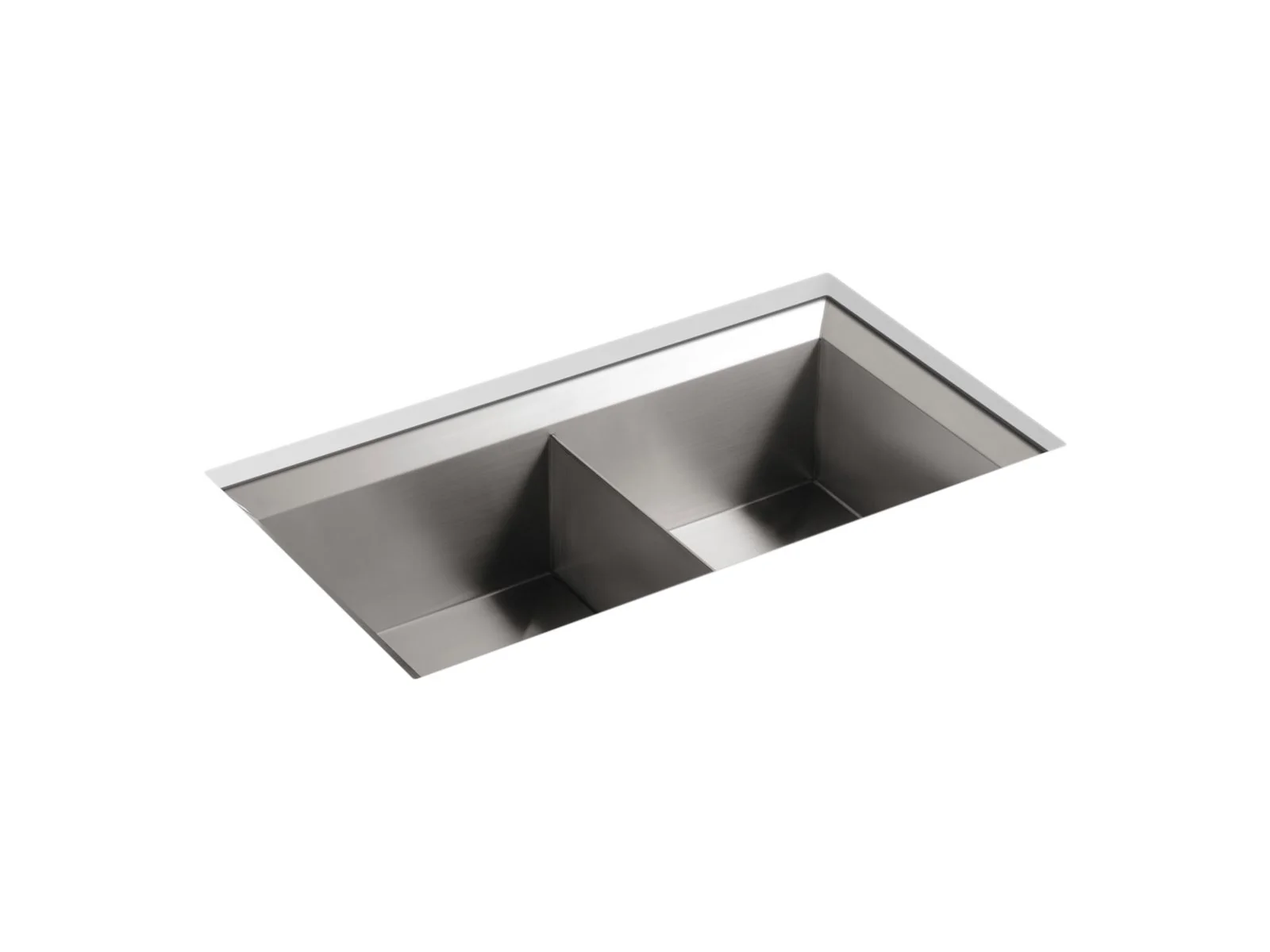 KOHLER K-3388 Poise 33" undermount double-bowl kitchen sink