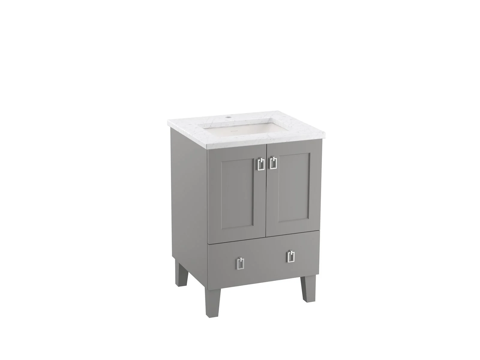 KOHLER K-99527-LG Poplin 24" bathroom vanity cabinet - Image 3