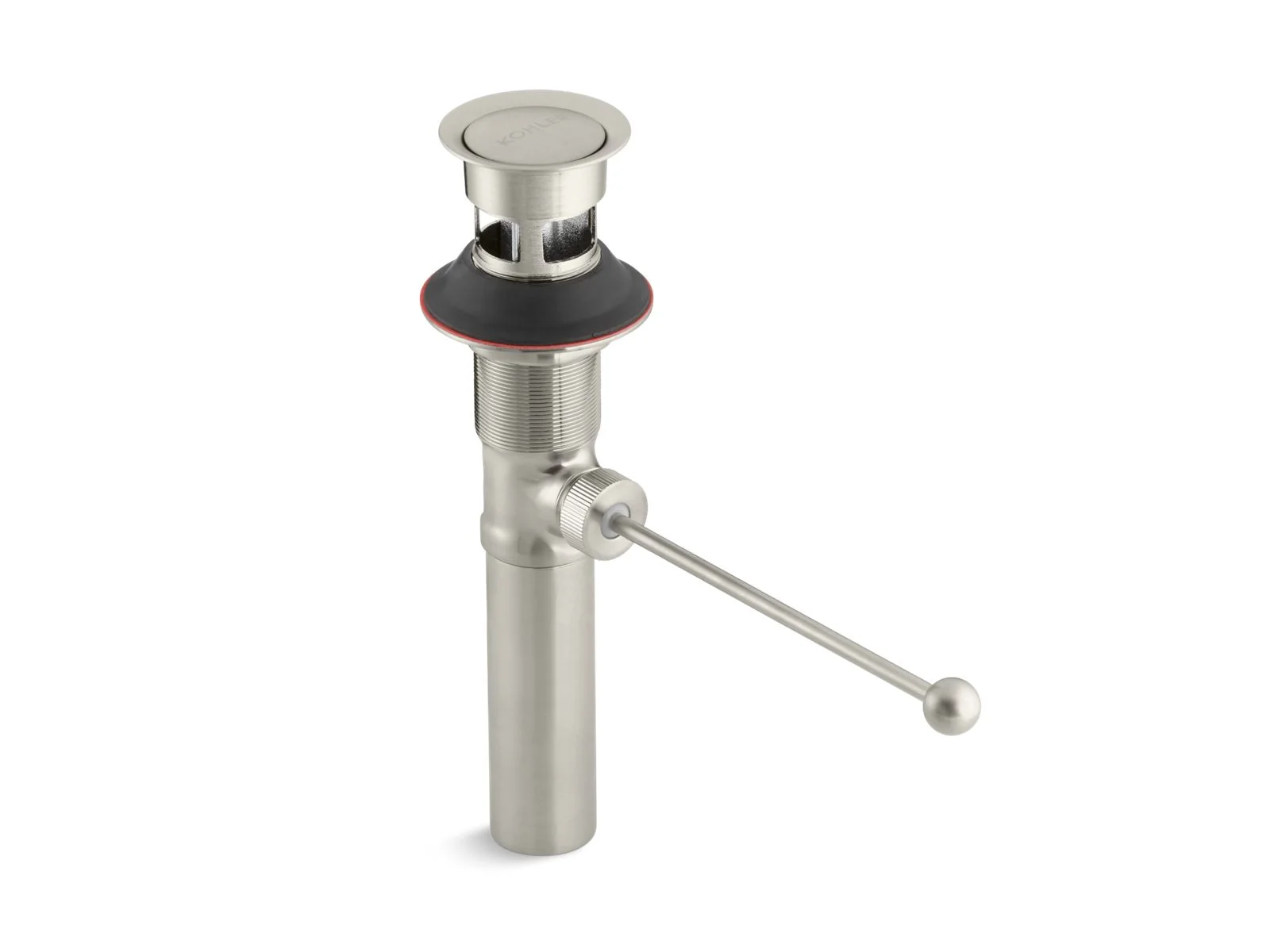 KOHLER K-7114-A Premier pop-up drain, exposed, with overflow - Image 4