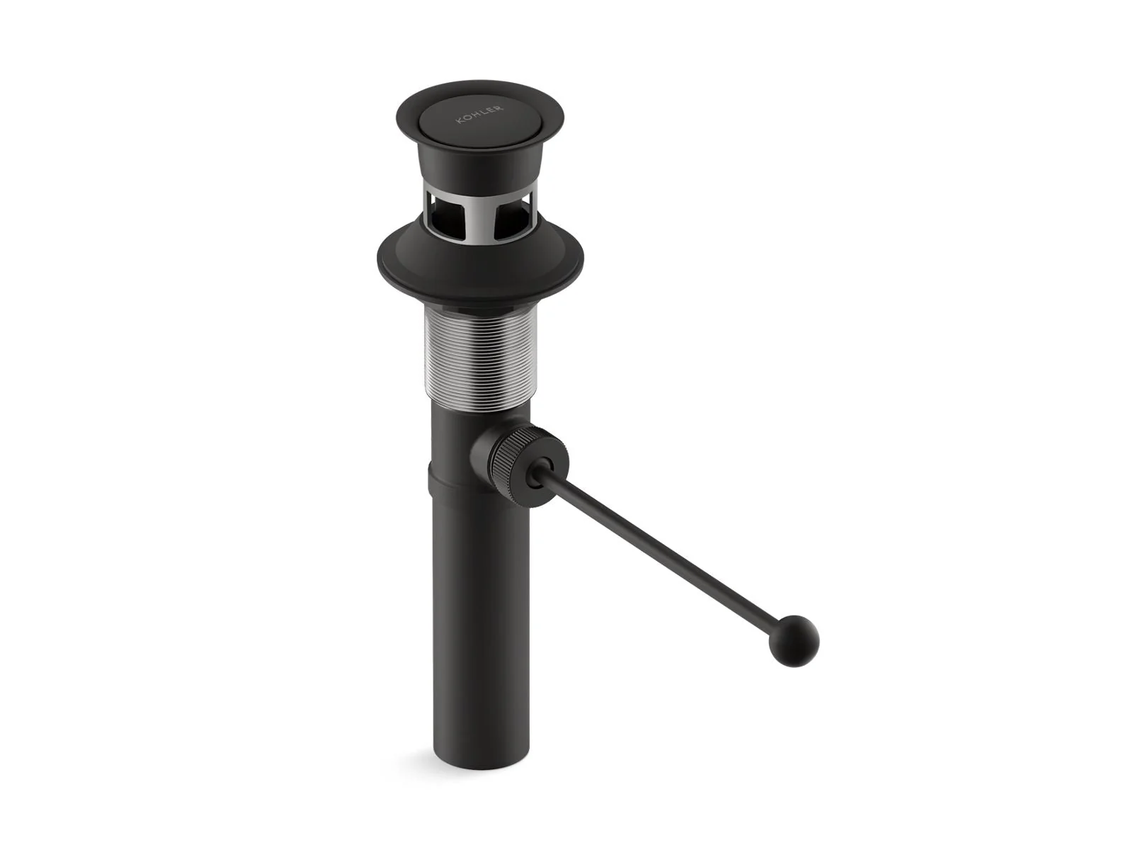 KOHLER K-7114-A Premier pop-up drain, exposed, with overflow - Image 7