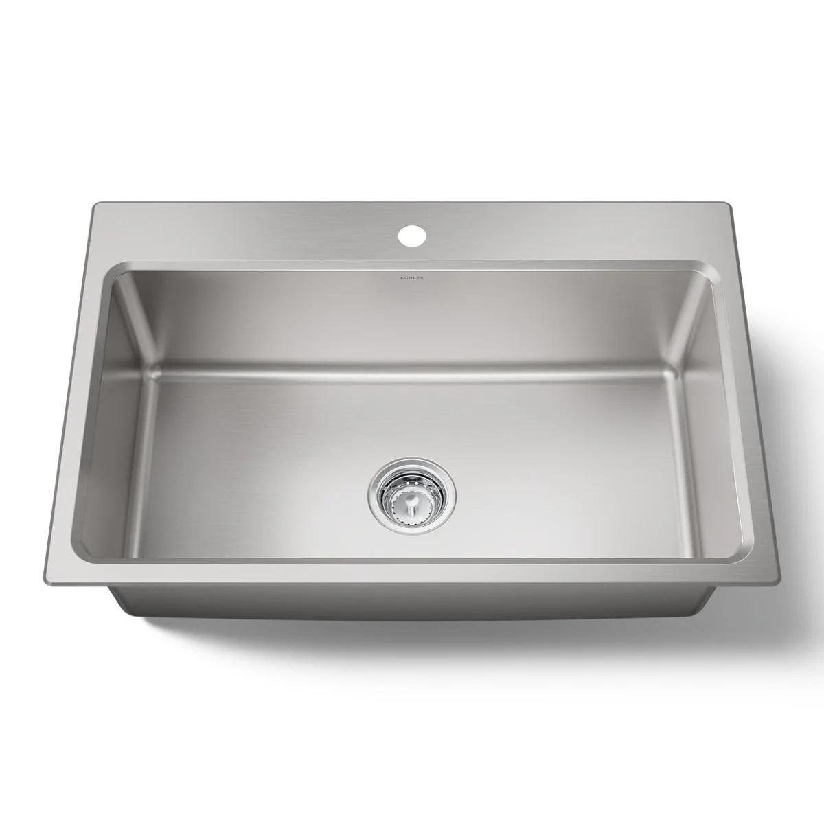 KOHLER K-31466-1 Prologue 33" top-/undermount single-bowl kitchen sink - Image 4