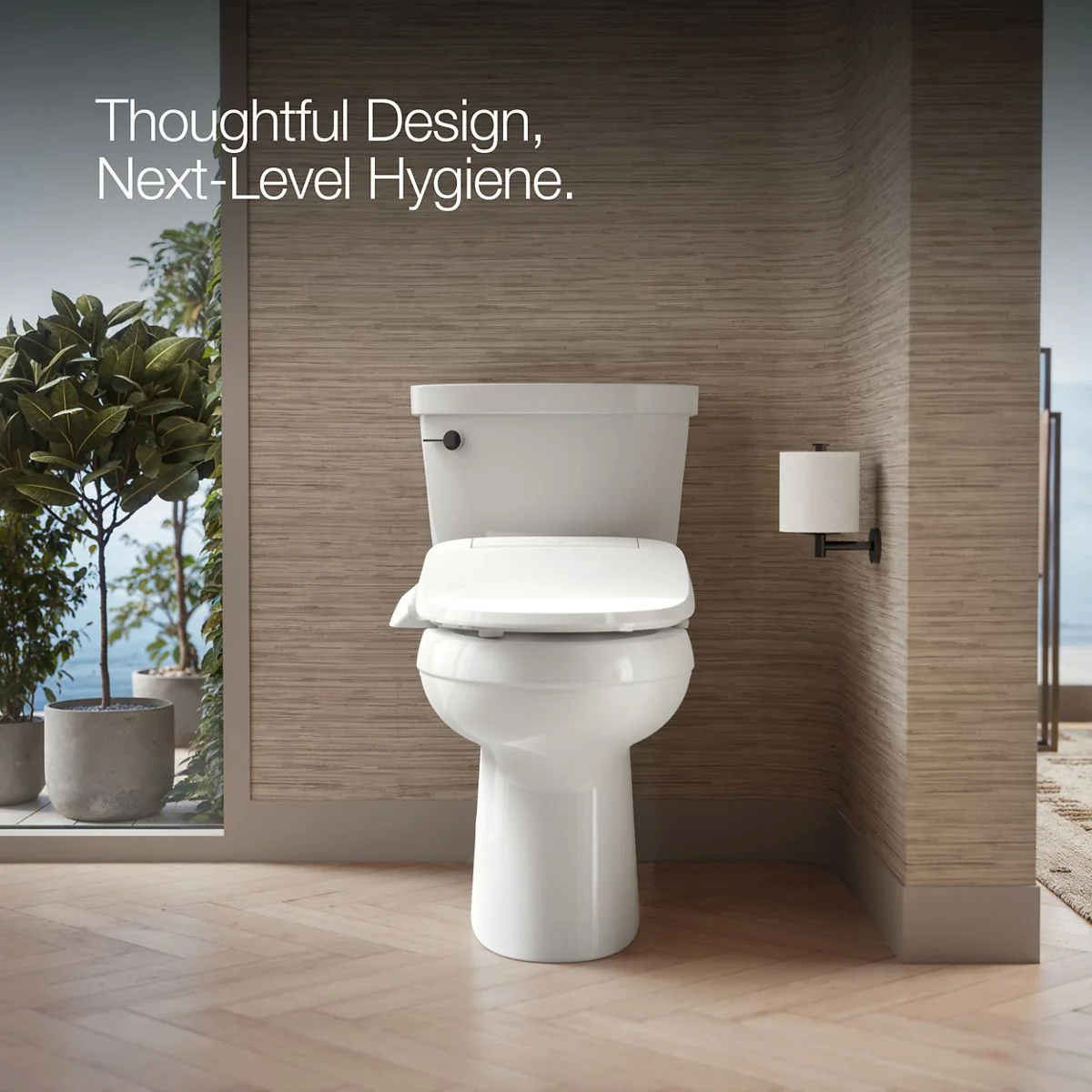KOHLER K-18751 PureWash Elongated bidet toilet seat - Image 5