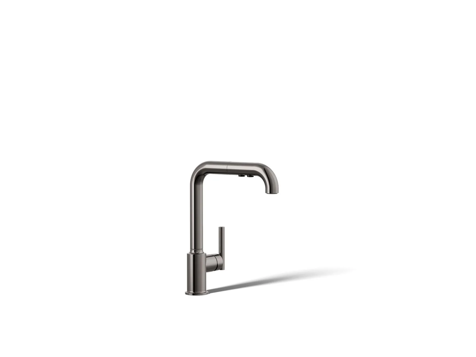 KOHLER K-7505 Purist Pull-out kitchen sink faucet with three-function sprayhead - Image 8