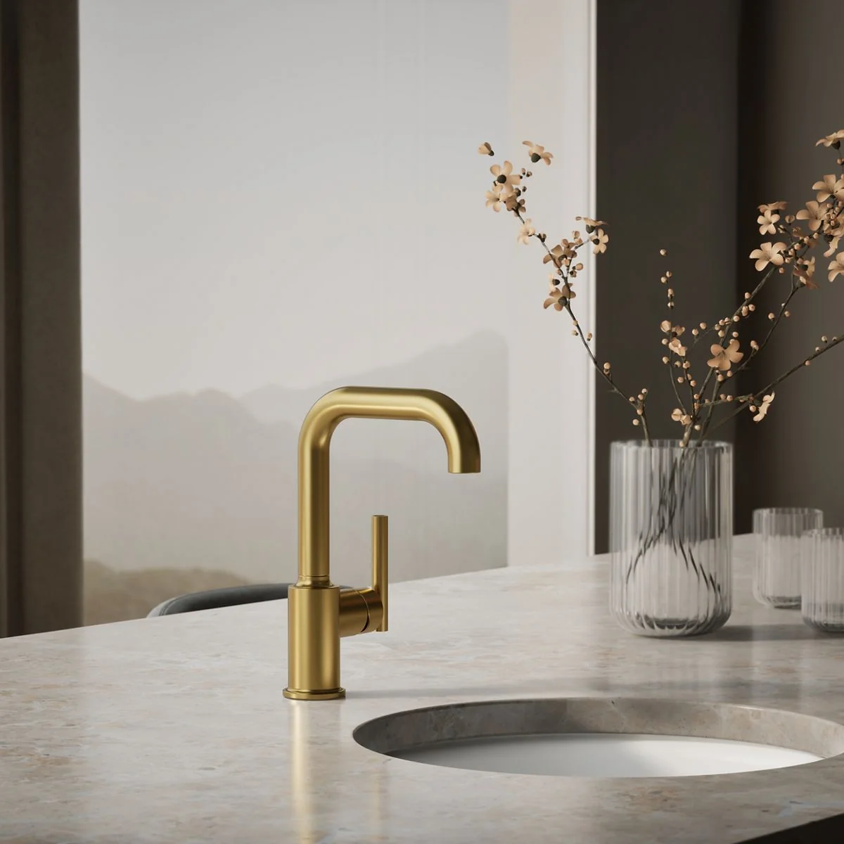 KOHLER K-7509 Purist Single-handle bar sink faucet - Image 32