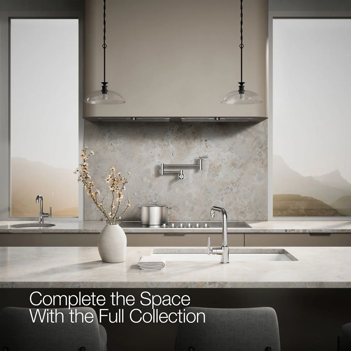 KOHLER K-7507 Purist Single-handle kitchen sink faucet - Image 31