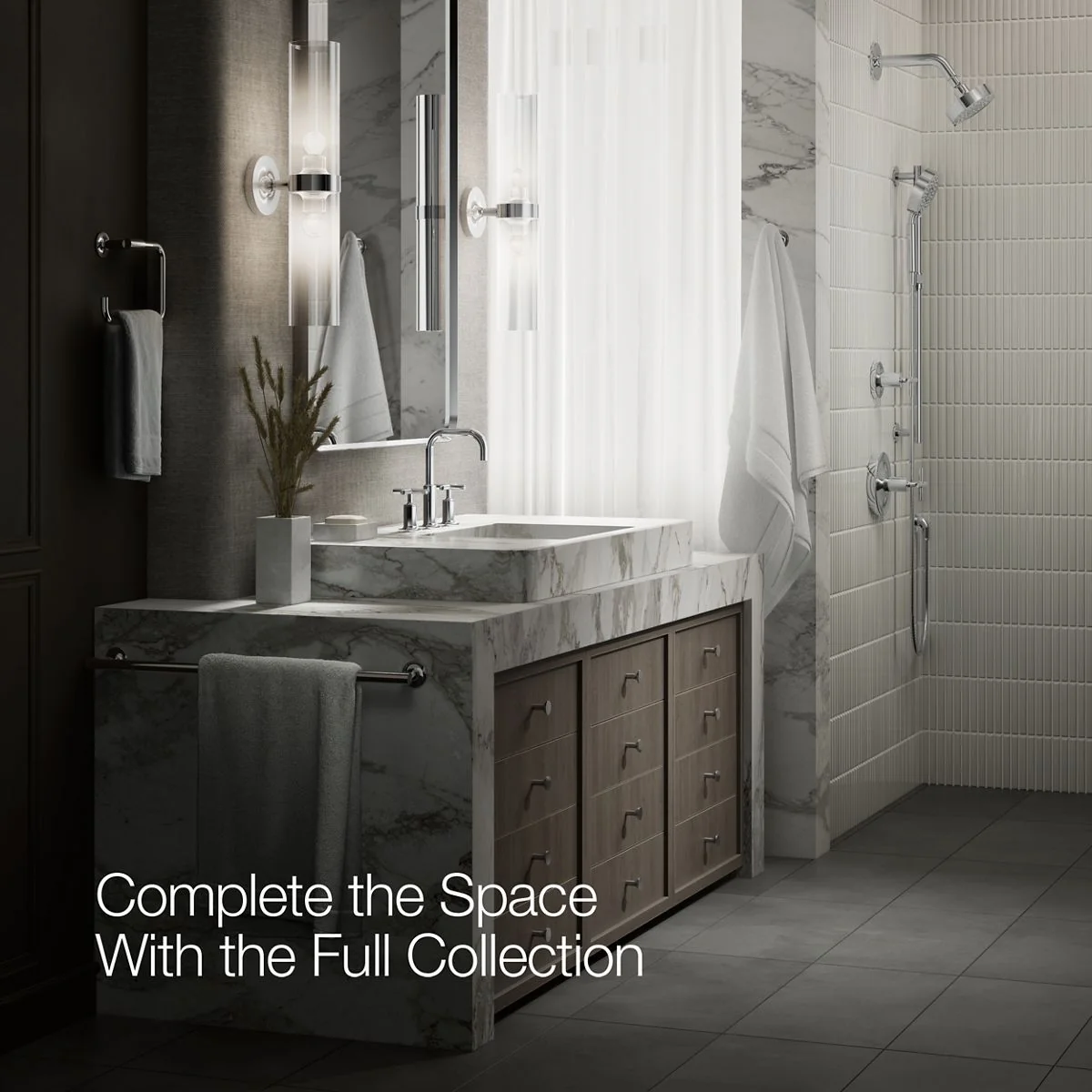 KOHLER K-14406-3 Purist Widespread bathroom sink faucet with Cross handles, 1.2 gpm - Image 42