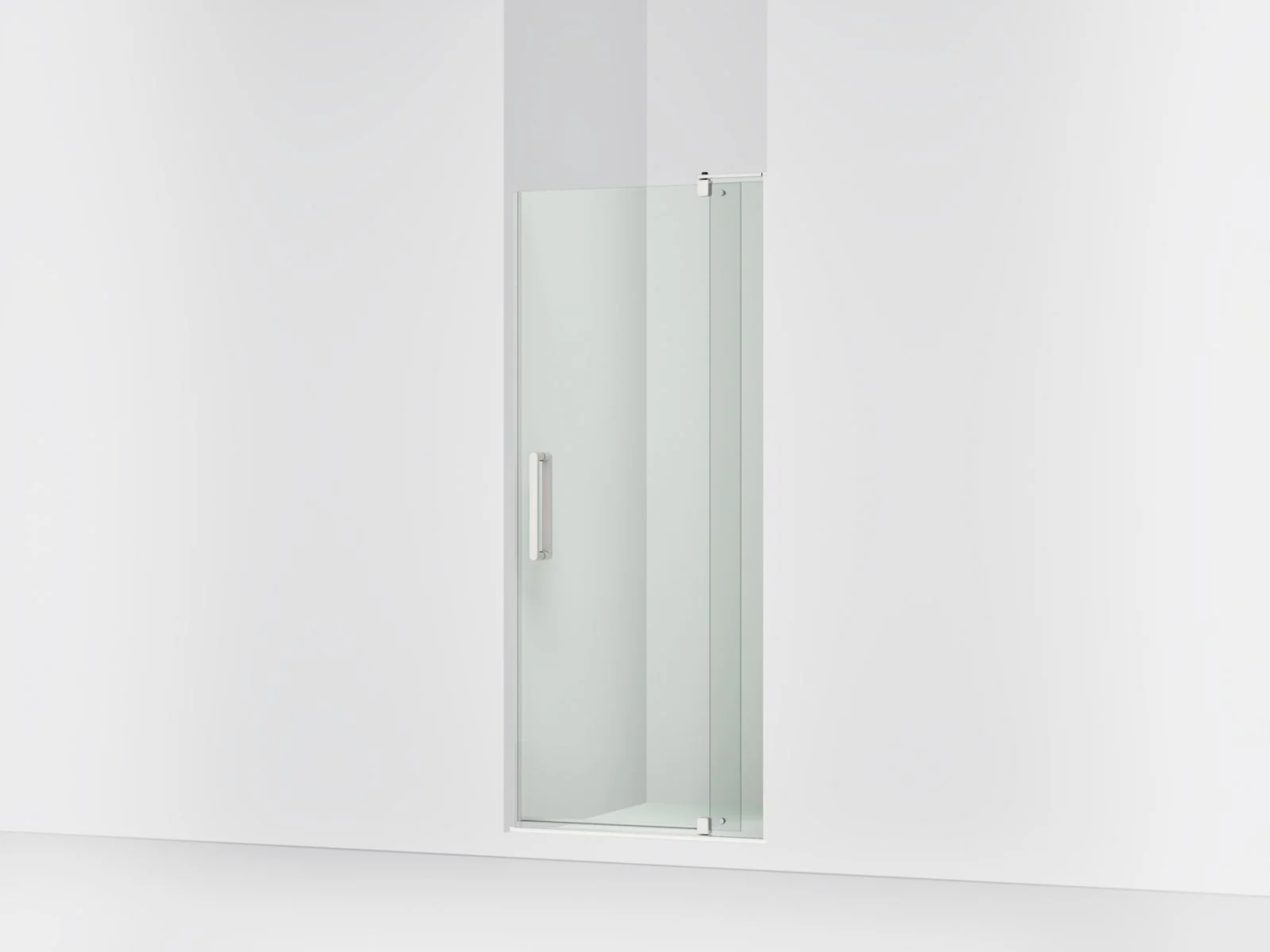 KOHLER K-707500-L Revel Pivot shower door, 70" H x 27-5/16 - 31-1/8" W, with 1/4" thick Crystal Clear glass - Image 14
