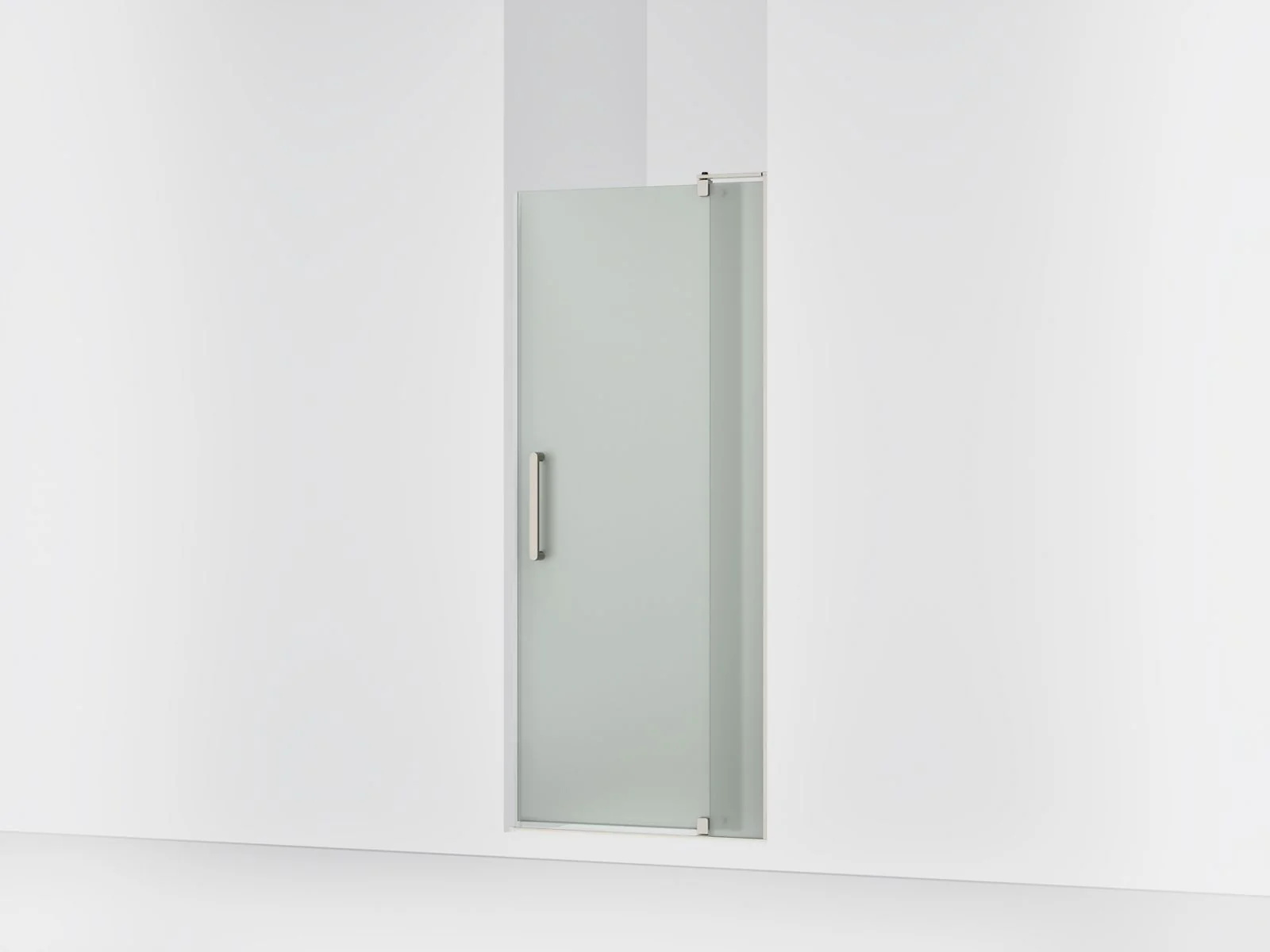KOHLER K-707510-D3 Revel Pivot shower door, 70" H x 31-1/8 - 36" W, with 1/4" thick Frosted glass - Image 7