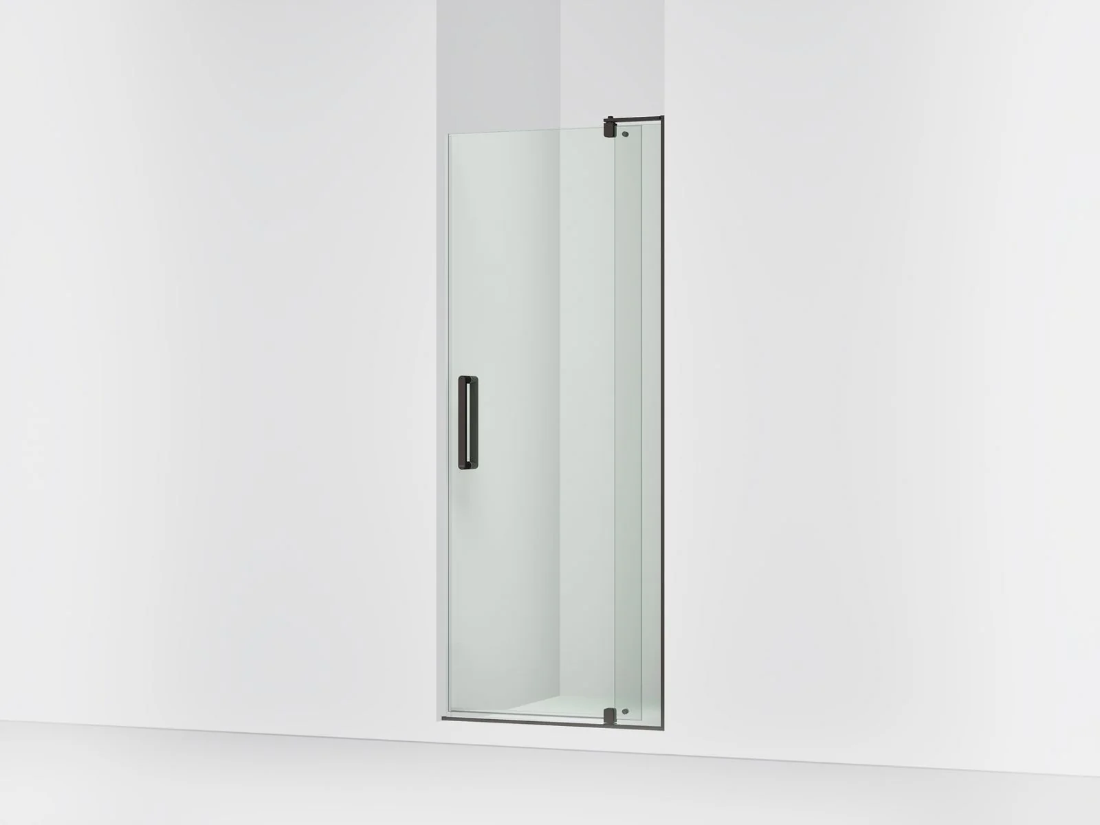 KOHLER K-707506-L Revel Pivot shower door, 74" H x 27-5/16 - 31-1/8" W, with 5/16" thick Crystal Clear glass - Image 4