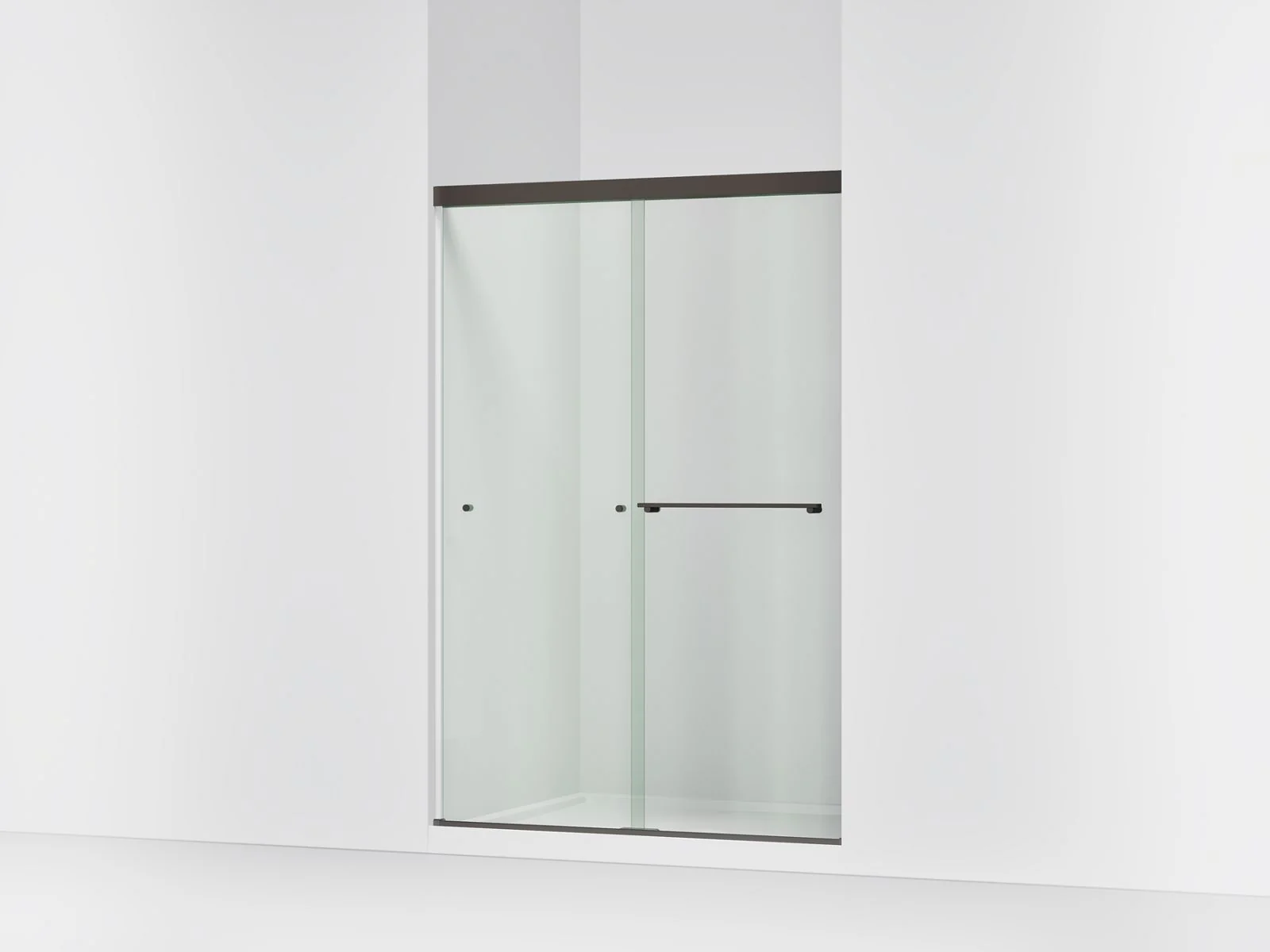 KOHLER K-707100-L Revel Sliding shower door, 70" H x 44-5/8 - 47-5/8" W, with 1/4" thick Crystal Clear glass - Image 4