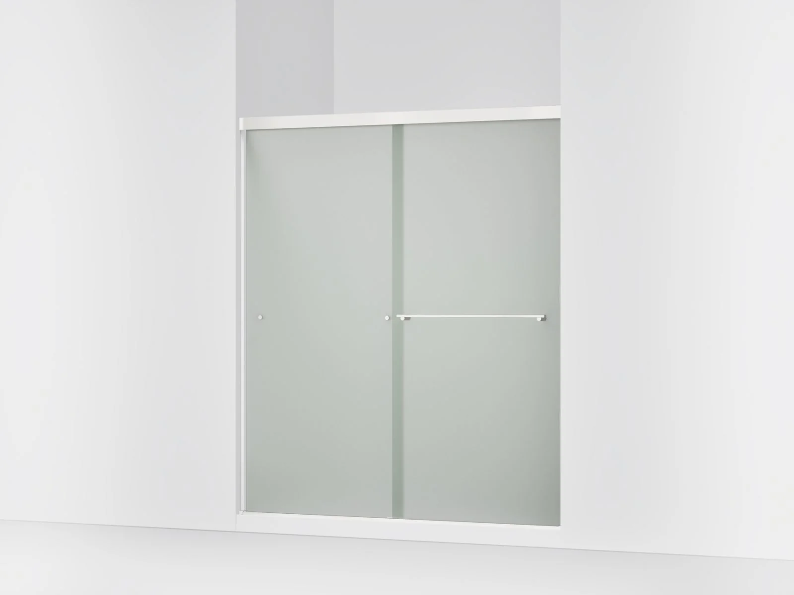 KOHLER K-707200-D3 Revel Sliding shower door, 70" H x 56-5/8 - 59-5/8" W, with 1/4" thick Frosted glass - Image 12