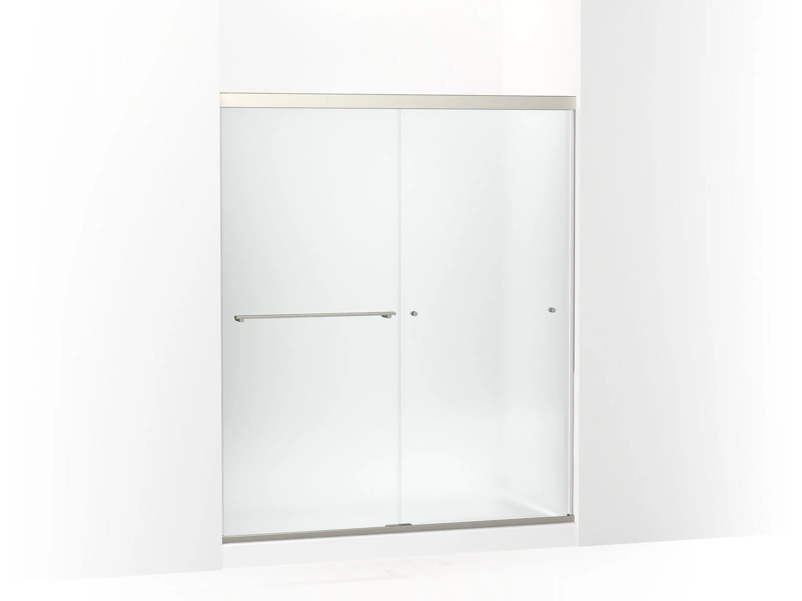 KOHLER K-707201-D3 Revel Sliding shower door, 70" H x 56-5/8 - 59-5/8" W, with 5/16" thick Frosted glass - Image 2