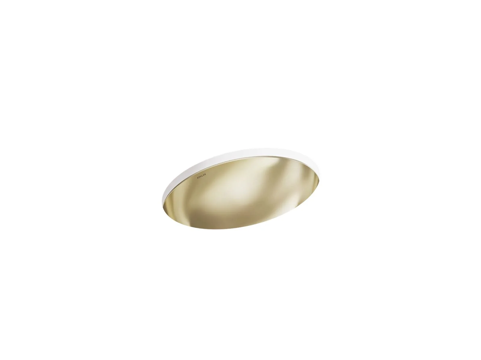 KOHLER K-2602 Rhythm 23-1/4" oval undermount bathroom sink, no overflow - Image 8