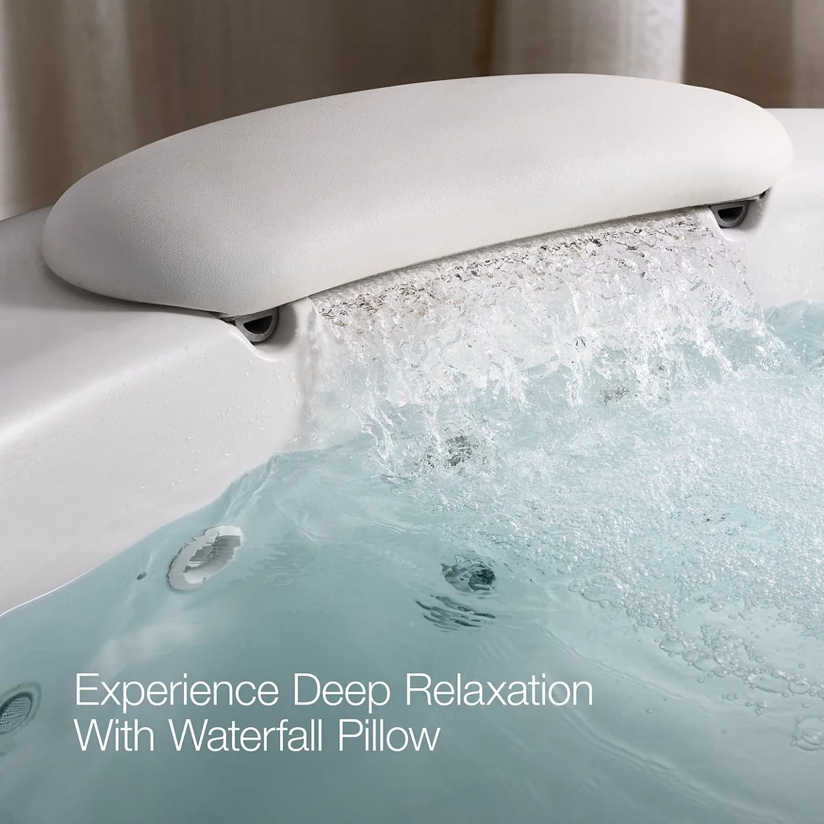 KOHLER K-1360-H3 RiverBath 75" x 45" drop-in heated whirlpool bath - Image 2
