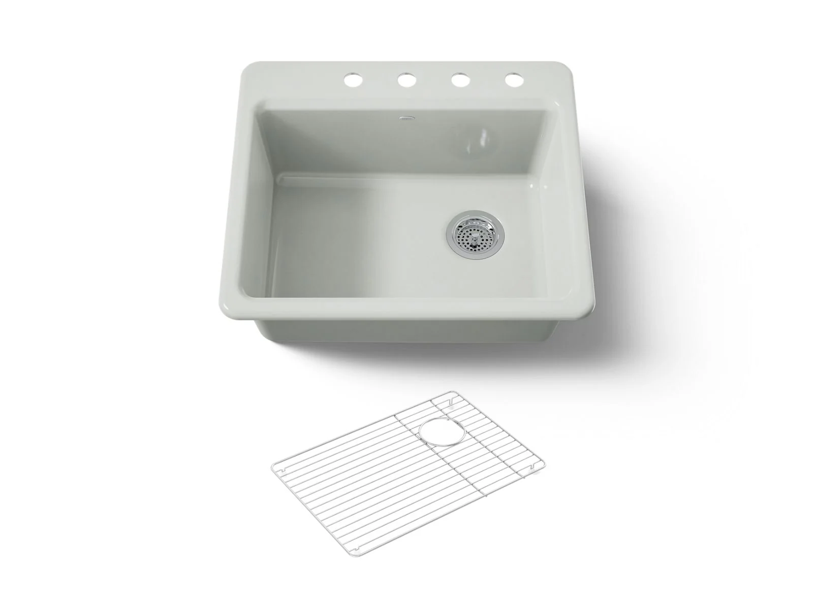KOHLER K-5872-4A1 Riverby 25" top-mount single-bowl kitchen sink - Image 26