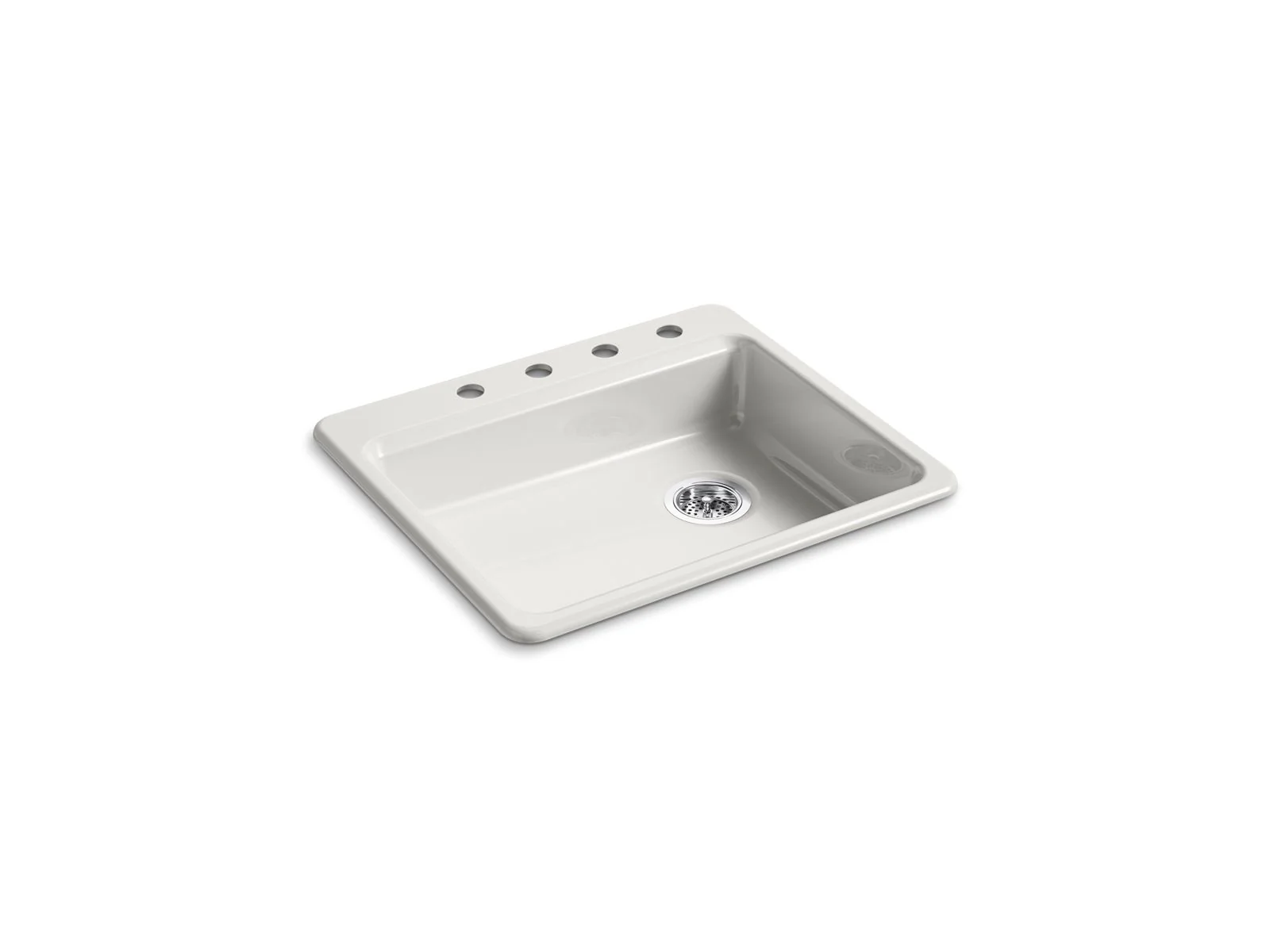 KOHLER Riverby 25" top-mount single-bowl kitchen sink - Image 4
