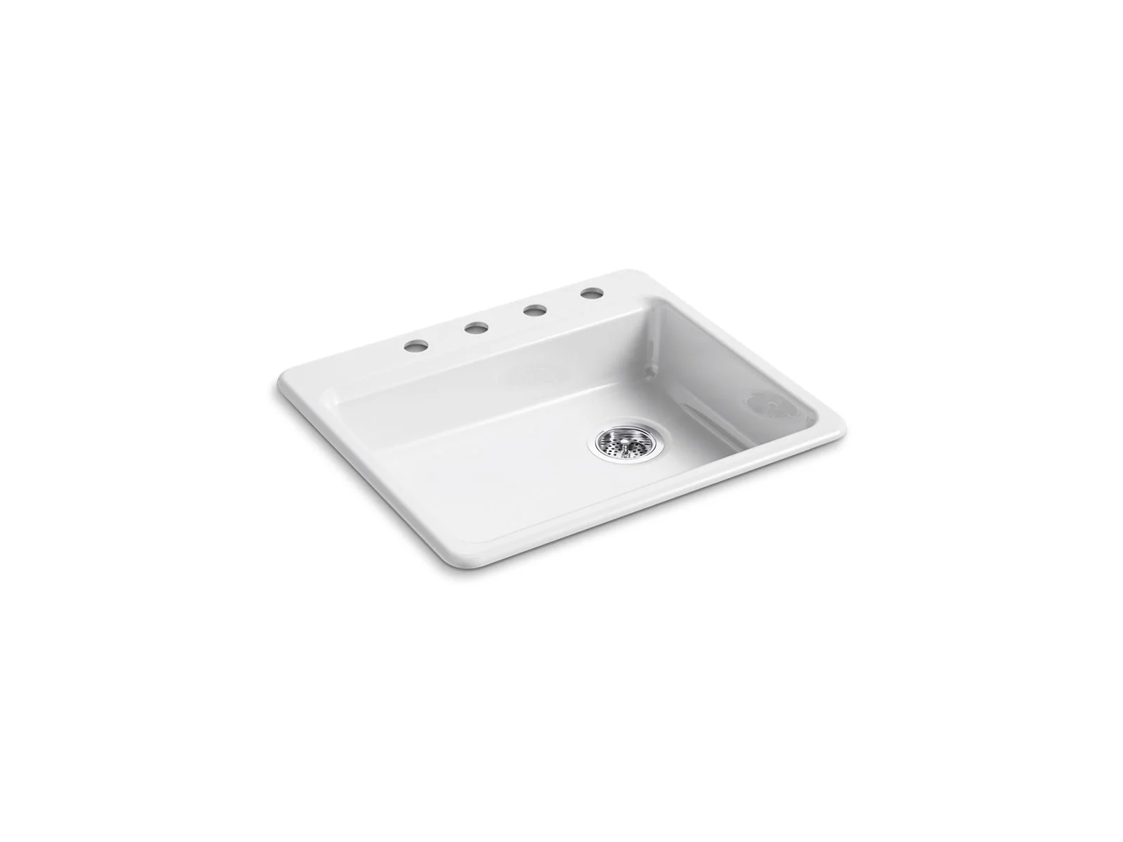 KOHLER Riverby 25" top-mount single-bowl kitchen sink - Image 6