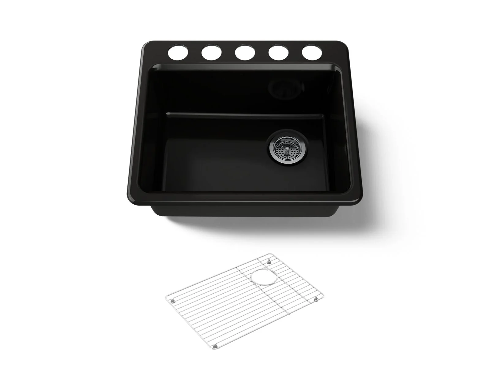 KOHLER K-5872-5UA1 Riverby 25" undermount single-bowl kitchen sink - Image 16
